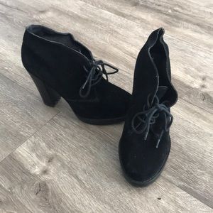 Aldo suede booties